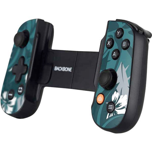 NFL Philadelphia Eagles Tropical Print Backbone One for iPhone Game Controller Skin