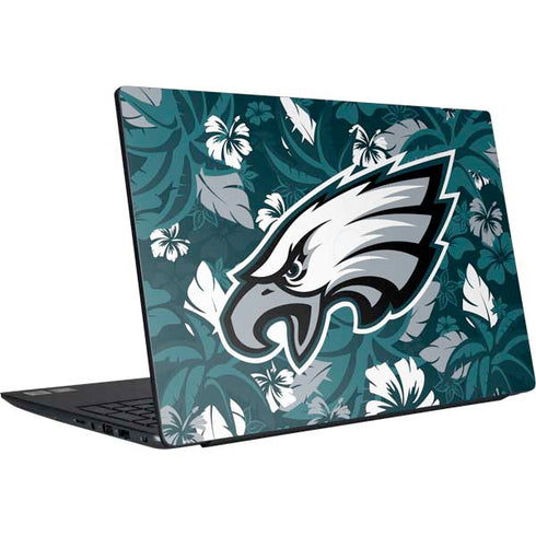 NFL Philadelphia Eagles Tropical Print Dell Vostro Skin