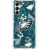 NFL Philadelphia Eagles Tropical Print Galaxy A14 5G Clear Case