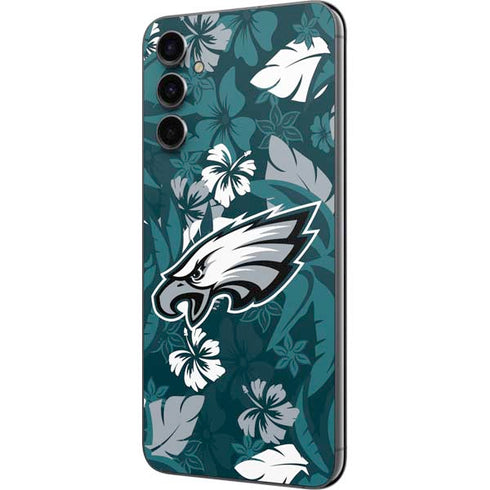 NFL Philadelphia Eagles Tropical Print Galaxy A14 5G Skin