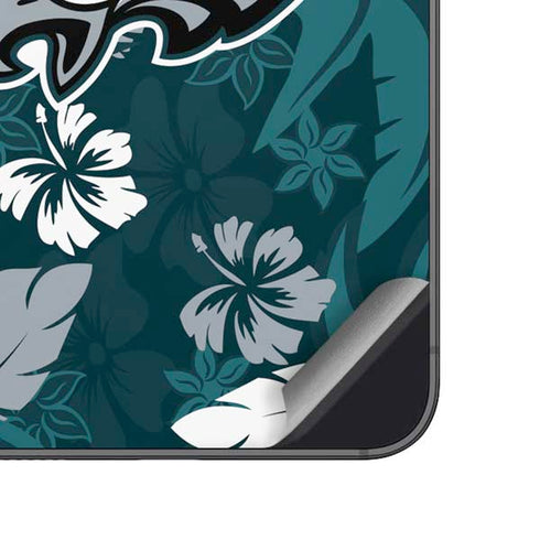 NFL Philadelphia Eagles Tropical Print Galaxy A14 5G Skin