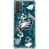 NFL Philadelphia Eagles Tropical Print Galaxy A32 5G Clear Case