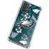 NFL Philadelphia Eagles Tropical Print Galaxy A32 5G Clear Case