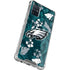 NFL Philadelphia Eagles Tropical Print Galaxy A51 5G Clear Case