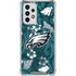 NFL Philadelphia Eagles Tropical Print Galaxy A53 5G Clear Case