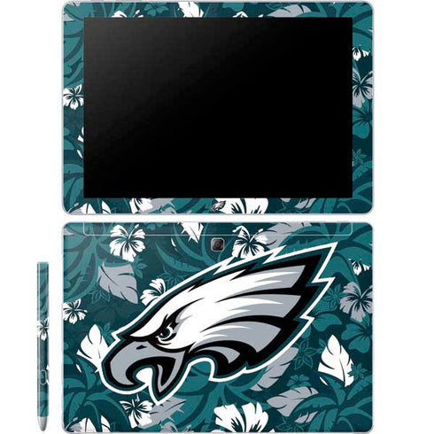 NFL Philadelphia Eagles Tropical Print Galaxy Book 12in Skin