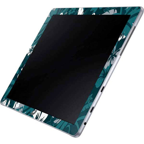 NFL Philadelphia Eagles Tropical Print Galaxy Book 12in Skin