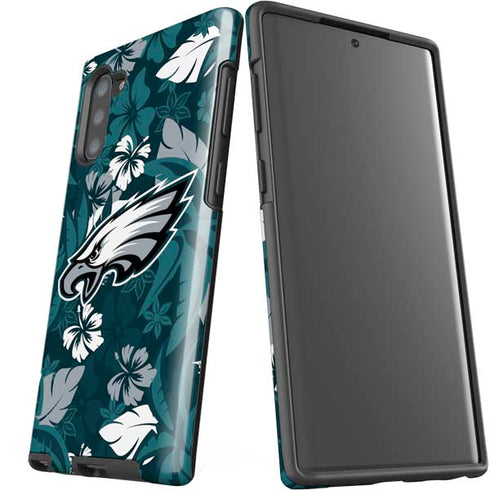NFL Philadelphia Eagles Tropical Print Galaxy Note 10 Pro Case