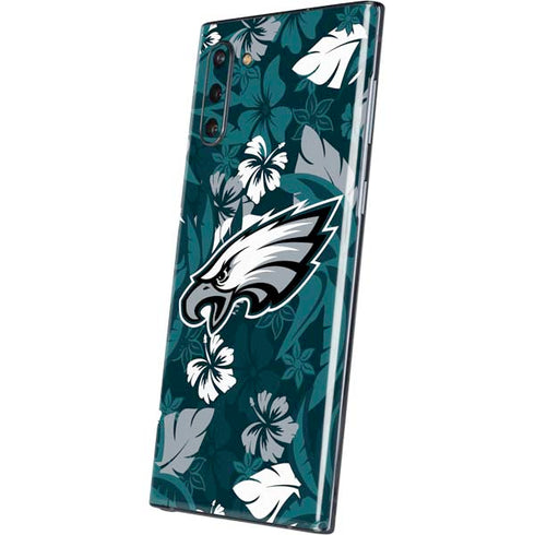 NFL Philadelphia Eagles Tropical Print Galaxy Note 10 Skin