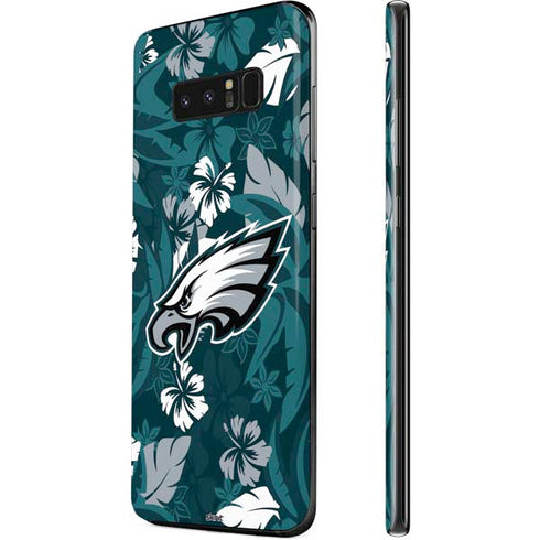 NFL Philadelphia Eagles Tropical Print Galaxy Note 8 Skin
