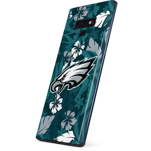 NFL Philadelphia Eagles Tropical Print Galaxy Note 9 Skin