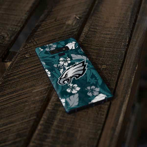 NFL Philadelphia Eagles Tropical Print Galaxy Note 9 Skin