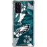 NFL Philadelphia Eagles Tropical Print Galaxy Note20 5G Clear Case