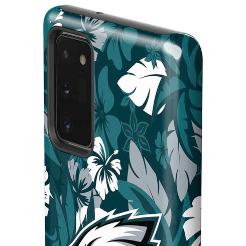 NFL Philadelphia Eagles Tropical Print Galaxy Note20 5G Pro Case