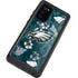 NFL Philadelphia Eagles Tropical Print Galaxy Note20 5G Waterproof Case