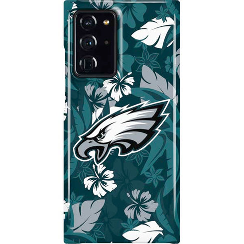 NFL Philadelphia Eagles Tropical Print Galaxy Note20 Ultra 5G Lite Case