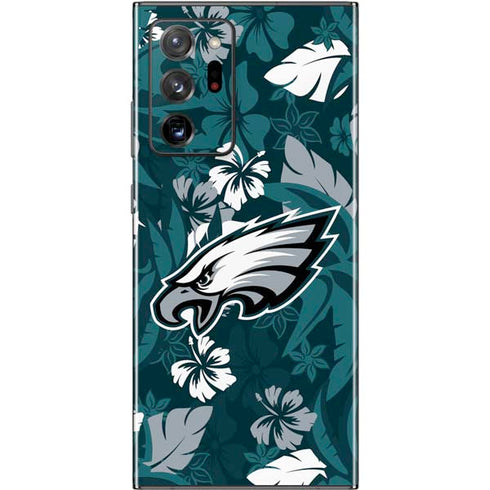 NFL Philadelphia Eagles Tropical Print Galaxy Note20 Ultra 5G Skin