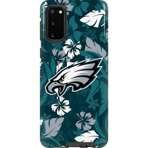 NFL Philadelphia Eagles Tropical Print Galaxy S20 Pro Case