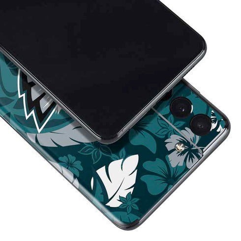 NFL Philadelphia Eagles Tropical Print Galaxy S21 Plus 5G Skin