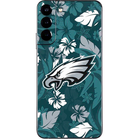 NFL Philadelphia Eagles Tropical Print Galaxy S22 Plus Skin