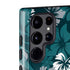 NFL Philadelphia Eagles Tropical Print Galaxy S22 Ultra Pro Case