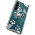 NFL Philadelphia Eagles Tropical Print Galaxy S23 FE Clear Case