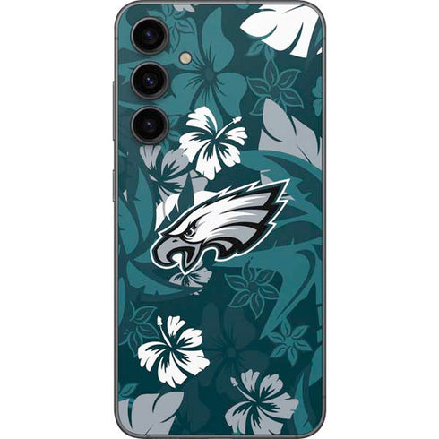 NFL Philadelphia Eagles Tropical Print Galaxy S23 FE Skin