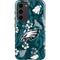 NFL Philadelphia Eagles Tropical Print Galaxy S23 Plus Pro Case