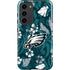 NFL Philadelphia Eagles Tropical Print Galaxy S23 Plus Pro Case