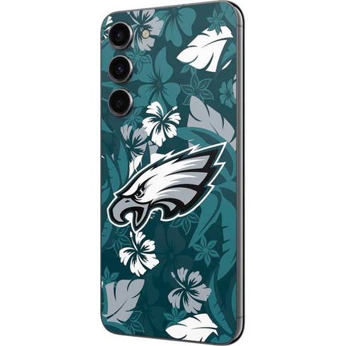 NFL Philadelphia Eagles Tropical Print Galaxy S23 Plus Skin