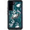 NFL Philadelphia Eagles Tropical Print Galaxy S23 Plus Waterproof Case