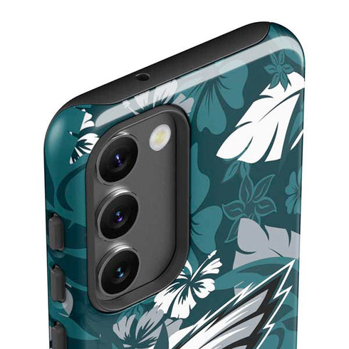 NFL Philadelphia Eagles Tropical Print Galaxy S23 Pro Case