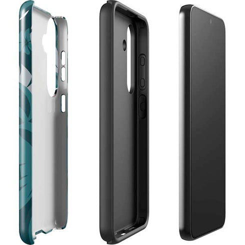 NFL Philadelphia Eagles Tropical Print Galaxy S24 Impact Case