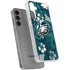 NFL Philadelphia Eagles Tropical Print Galaxy S24 Plus Clear Case
