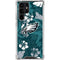 NFL Philadelphia Eagles Tropical Print Galaxy S24 Ultra Clear Case