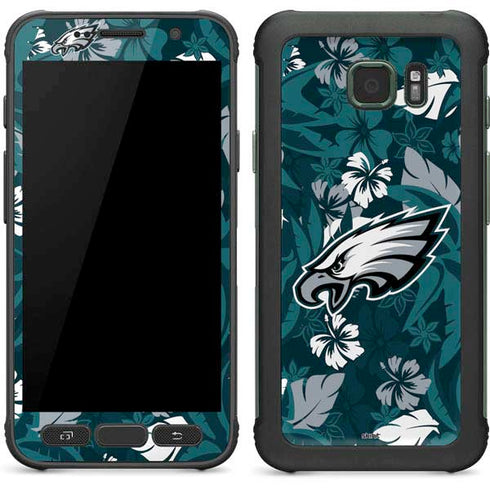 NFL Philadelphia Eagles Tropical Print Galaxy S7 Active Skin