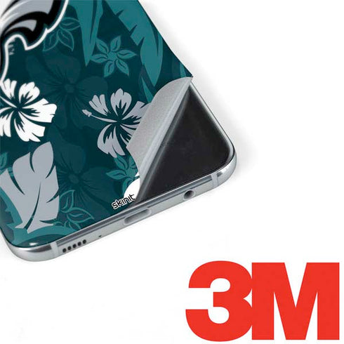 NFL Philadelphia Eagles Tropical Print Galaxy S8 Skin