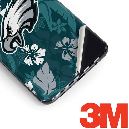 NFL Philadelphia Eagles Tropical Print Galaxy S9 Skin