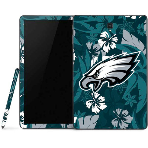 NFL Philadelphia Eagles Tropical Print Samsung Galaxy Tab Skin