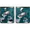 NFL Philadelphia Eagles Tropical Print Galaxy Z Flip Skin