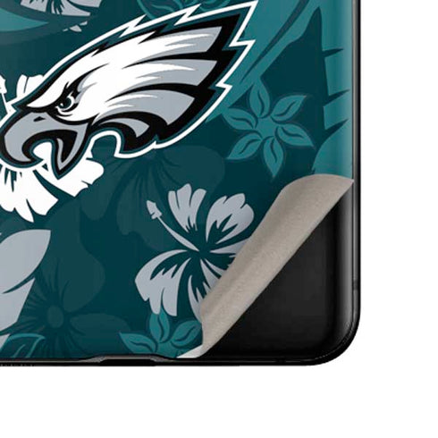 NFL Philadelphia Eagles Tropical Print Galaxy Z Flip Skin