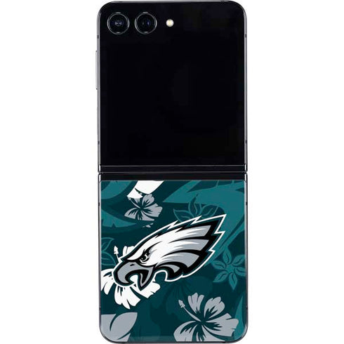 NFL Philadelphia Eagles Tropical Print Galaxy Z Flip5 5G Skin