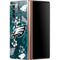 NFL Philadelphia Eagles Tropical Print Galaxy Z Fold2 5G Skin