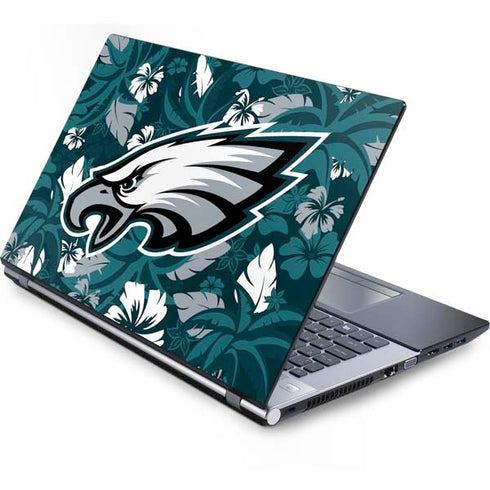 NFL Philadelphia Eagles Tropical Print Generic Laptop Skin