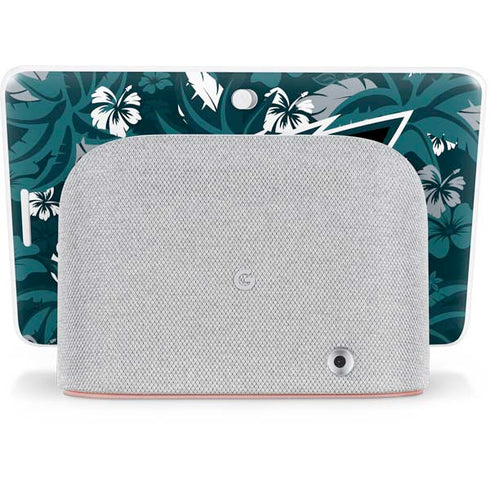 NFL Philadelphia Eagles Tropical Print Google Home Hub Skin