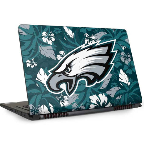 NFL Philadelphia Eagles Tropical Print Dell Inspiron Skin