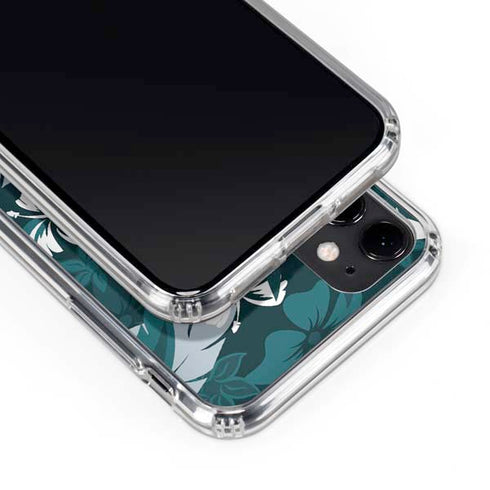 NFL Philadelphia Eagles Tropical Print iPhone 11 Clear Case