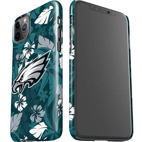 NFL Philadelphia Eagles Tropical Print iPhone 11 Pro Max Lite Case