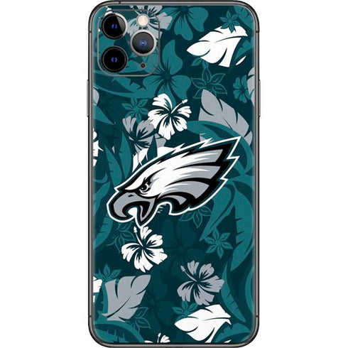NFL Philadelphia Eagles Tropical Print iPhone 11 Pro Max Skin