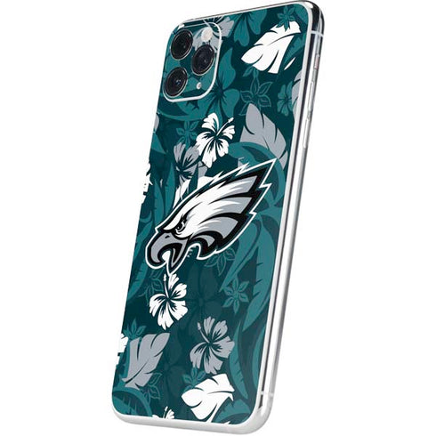 NFL Philadelphia Eagles Tropical Print iPhone 11 Pro Max Skin